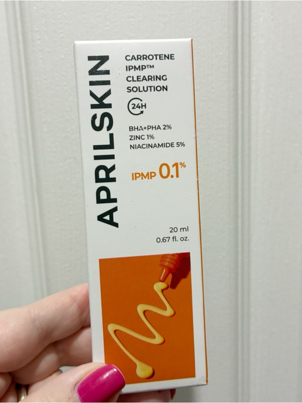 April Skin Carrotene IPMP 0.1% Clearing Solution